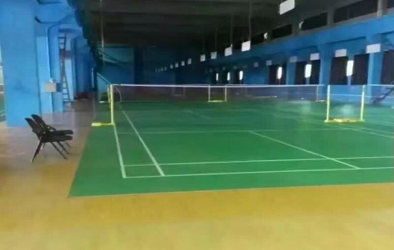排球館專用 PVC塑膠地板